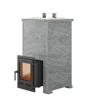 Печь для бани Эверест "Steam Master 44 ЧУГУН" Талькохлорит, S-40