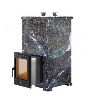 Печь для бани Эверест "Steam Master 44 INOX" Амфиболит, S-40