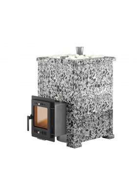 Печь для бани Эверест "Steam Master 18 INOX" Пироксенит Элит, S-40