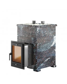 Печь для бани Эверест "Steam Master 30 INOX" Амфиболит, S-40