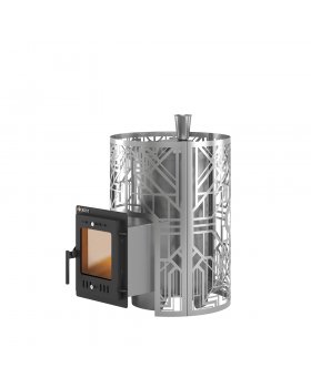 Печь для бани Эверест "Steam Master" GALAXY 18 INOX (210М)