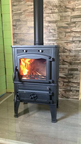 Печь-камин Fireway Dacha ll c варочной поверхностью