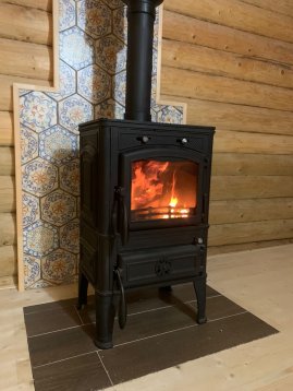 Печь-камин Fireway Dacha ll c варочной поверхностью