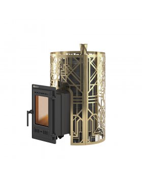 Печь для бани Эверест "Steam Master" GALAXY 18 (310) ЧУГУН GOLD-foto2