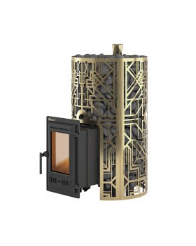 Печь для бани Эверест "Steam Master" GALAXY 24 (310) ЧУГУН GOLD