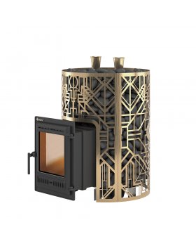 Печь для бани Эверест "Steam Master" GALAXY 30 (320) ЧУГУН GOLD