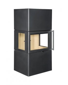 Камин КРИТ черный