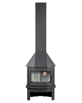 Камин МЮНХЕН ПРИСТЕННО-УГЛОВОЙ черный-foto2