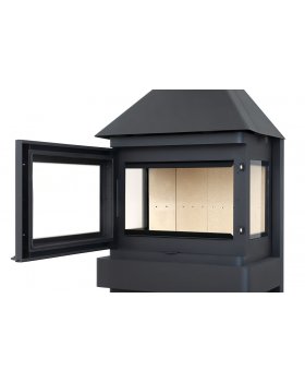 Камин ПРАГА три стекла-foto9