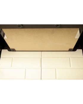 Камин РОДОС 800 СЛОНОВАЯ КОСТЬ белый шамот-foto12