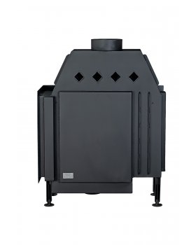 Каминная топка Экокамин Альфа 1000 R два стекла правая-foto5