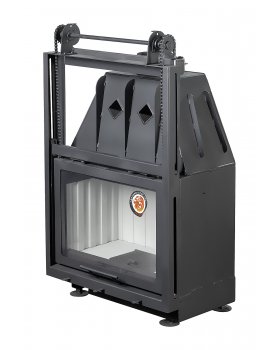 Каминная топка Экокамин Альфа 700 K с контргрузом-foto7