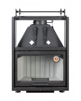 Каминная топка Экокамин Альфа 800 K с контргрузом-foto2