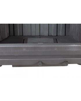 Каминная топка Экокамин Альфа 800 KВ с контргрузом черный шамот-foto10