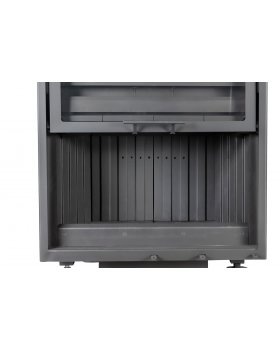 Каминная топка Экокамин Альфа 800 KВ с контргрузом черный шамот-foto9