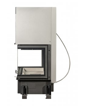 Каминная топка Экокамин ДЕЛЬТА 800 три стекла принтинг-foto4