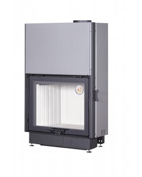 Каминная топка Экокамин ВЕГА 800 P подовое горение принтинг