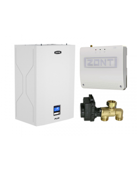 Миникотельная-SET МК-X 9кВт (клапан ZOTA BPV+ZONT SMART 2.0+Адаптер OpenThermDIN)-foto2