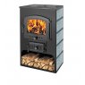 Печь-Камин ВЕЗУВИЙ ПК-03 (224) с плитой талькохлорит 12 кВт