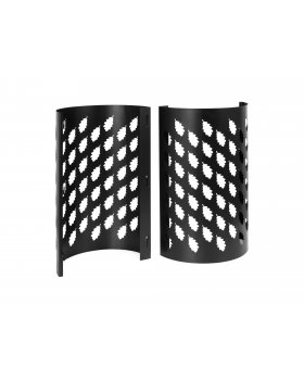 Сетка на трубу 'ДУБОВЫЙ ЛИСТ' BLACK, L-750-foto2