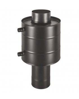 Теплообменник BLACK 6л на трубе д.115 штамп. (AISI 439)