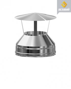 Оголовок нерж. (AISI 430/0,5мм) д.120х180