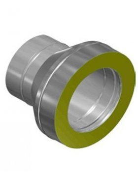 Переход на сэндвич нерж. (AISI 430/0,8мм) д.115х200