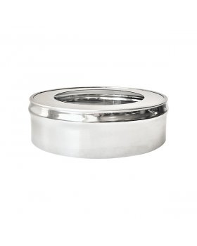 Заглушка нерж. (AISI 430/0,5мм) д.120х200