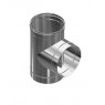 Тройник нерж. (AISI 430/0,8мм) 90* д.120