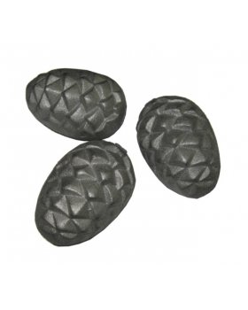 Камень овальный "Кедровая шишка" 5 шт.