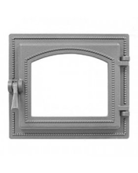 Дверка Везувий каминная 260 (не крашенная, без стекла) (210х250)