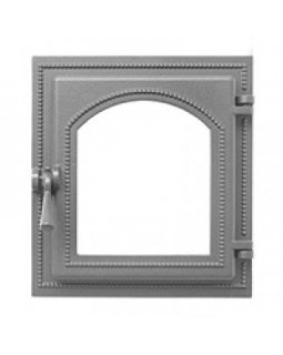 Дверка Везувий каминная 270 (не крашенная, без стекла) (280х250)