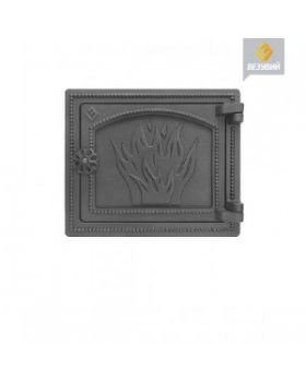 Дверка Везувий печная ДТ-3 (Антрацит) (210х250)