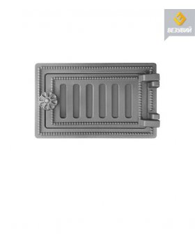 Дверка Везувий поддувальная ДП-2 (не крашенная) (140х250)