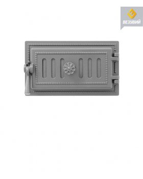 Дверка Везувий поддувальная 236 (не крашенная) (140х275)