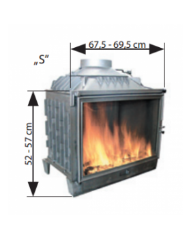 Каминная облицовка PRINCESSA (песчаник, угловая) (балка №2)-foto2