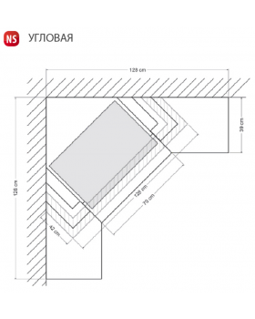 Каминная облицовка PRINCESSA (песчаник, угловая) (балка №2)-foto3