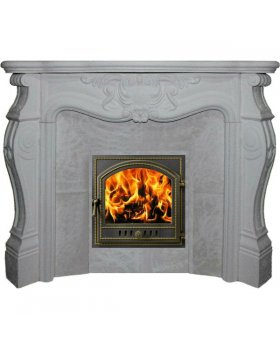 Портал для печей "АТЛАНТИДА" Белый-foto2