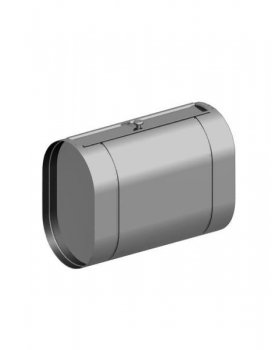 Бак нержавейка 90л под контур (Горизонталь) (AISI 439) Бак нержавейка 90л под контур (Горизонталь) (AISI 439)