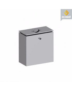 Бак нержавейка 60л под контур (Прямоугольный) (AISI 439)