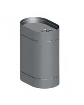 Бак нержавейка 90л под контур (Вертикаль) (AISI 439)