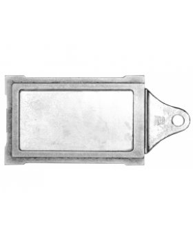 Задвижка каминная ЗВ-3 (240х130мм) (Б)