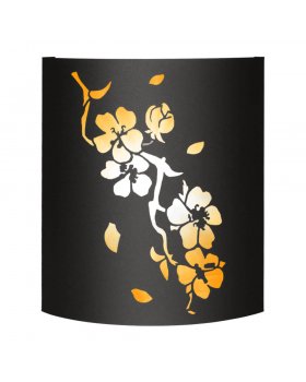 Абажур BLACK (AISI 430) тип  6 "Сакура"