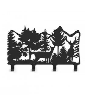 Вешалка Везувий "Русский Лес" L-380 (4 крючка)