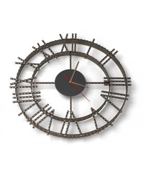 Часы кованные Везувий 1B