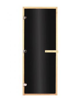 ДС  Бронза BLACK 190х70 (8мм, 3 петли 716 CR) (ОСИНА)