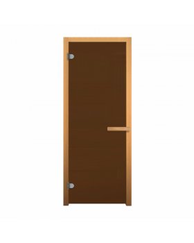 ДС  Бронза Матовая 170х70 (6мм, 2 петли 716 GB) (ОСИНА)