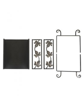 Дровница Везувий Кованая D320B-foto2