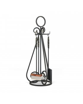 Набор каминный Везувий Кованный N140B