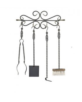 Набор каминный Везувий Кованный N160B